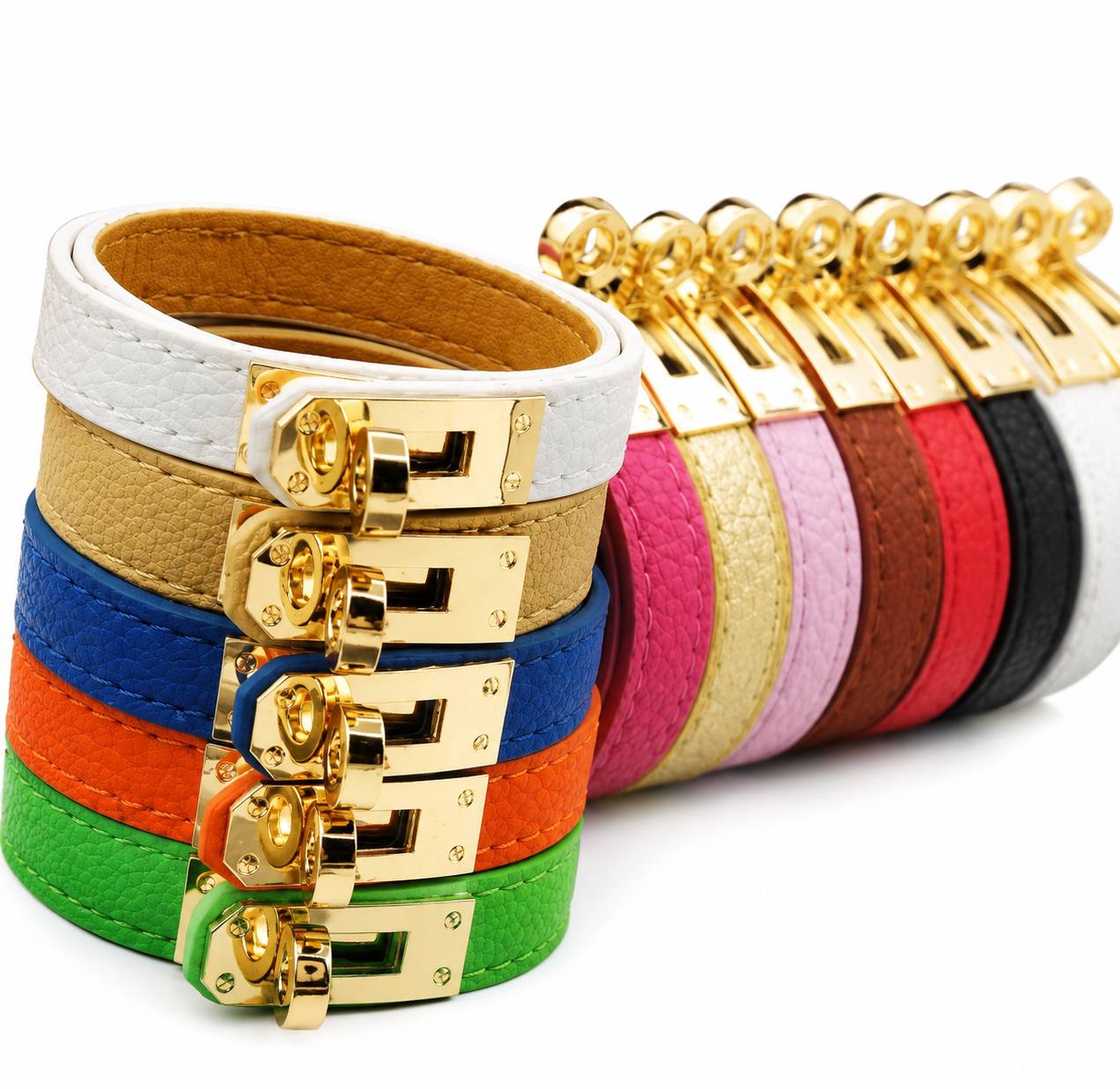 Rainbow Bracelet Stack
